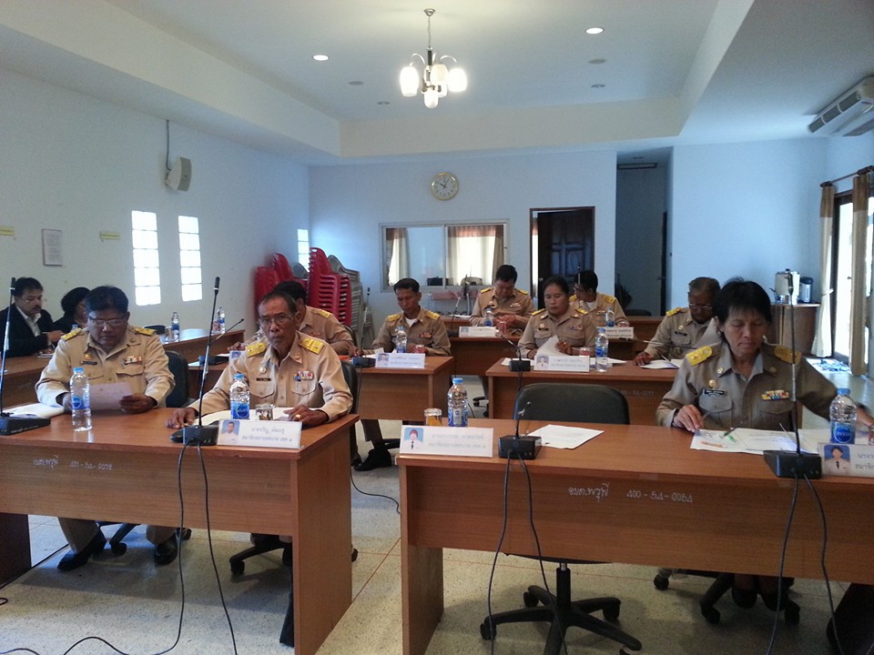 ประชุมสภาเทศบาลตำบลพรุพี<br>สมัยสามัญ สมัยที่ 1 ประจำปี 2559